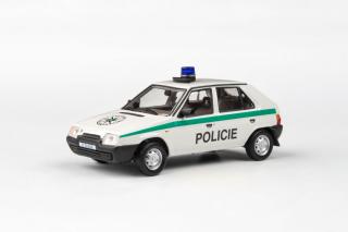 Škoda Favorit 136 L (1988) - Policie ČR ABREX 1:43 (Modely z Německé distribuce!)