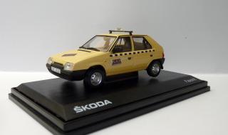 Škoda Favorit 136 L (1989) 1:43 Taxi - žlutá (Doskladněné poslední kusy!!)