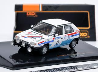 Škoda Favorit 136 L no.21 Barum Rally 1990 L.Křeček/J.Krečman IXO 1:43 (Modely z německé distribuce!)