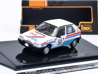 Škoda Favorit 136 L no.50 Rallye Bohemia 1989 V.Berger/O.Jakubec IXO 1:43