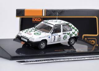 Škoda Favorit,  No.9, Rally Monte Carlo , P.Sibera/P.Gross, 1993 IXO 1:43 (JIŽ SKLADEM!!!)