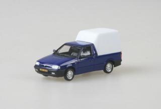 Škoda Felicia Pickup (1996) - Modrá Arktická ABREX 1:43 (Modely z Německé distribuce!)