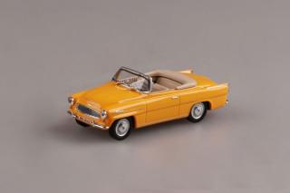 Škoda Felicia Roadster (1963) - Žlutooranžová ABREX 1:43 (Modely z Německé distribuce!)