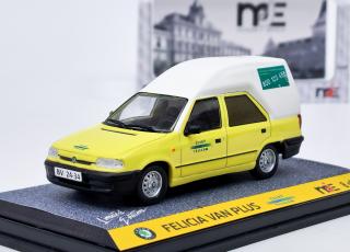Škoda Felicia Van Plus - Český Telecom - srazový model - MJ 1:43 (ČÍSLOVANÁ série 40 ks!)