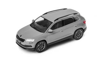 Škoda KAROQ - Šedá Steel 1:43