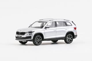 Škoda Kodiaq FL (2021) Stříbrná Brilliant ABREX 1:43
