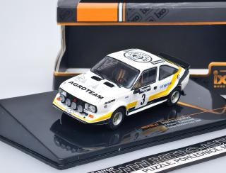 Škoda MTX 160 RS, No.3, Rally Valašská Zima, 1984 Blahna/Schovanek IXO 1:43