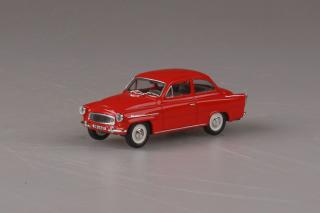Škoda Octavia (1963) - Červená světlá ABREX 1:43 (Modely z Německé distribuce!)