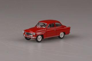 Škoda Octavia (1963) - Červená Tmavá ABREX 1:43 (Modely z Německé distribuce!)