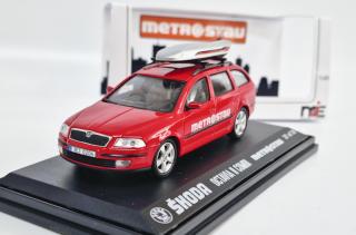 Škoda Octavia II Combi (2004)  Metrostav Roofbox - MJ 1:43