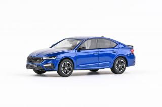 Škoda Octavia IV RS (2020) - Modrá Nightfire Metalíza ABREX 1:43
