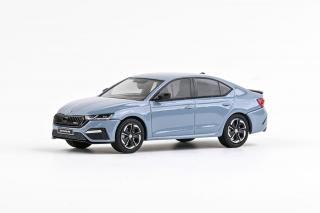 Škoda Octavia IV RS (2020)  Šedá Patina - ABREX 1:43