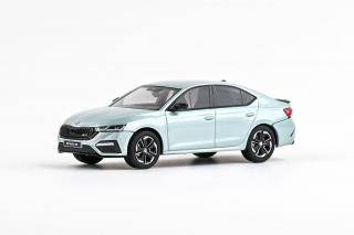 Škoda Octavia IV RS (2020) Zelená Arctic Metalíza - ABREX 1:43