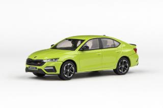 Škoda Octavia IV RS (2020) Zelená Mamba ABREX 1:43 (doskladněno)