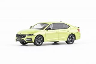 Škoda Octavia IV RS (2020) - Zelená Pistachio Metalíza ABREX 1:43