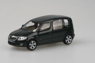 Škoda Roomster (2006) - Zelená Highland Metalíza ABREX 1:43 (Modely z Německé distribuce!)