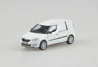Škoda Roomster FL Praktik (2010) Bílá Candi ABREX 1:43