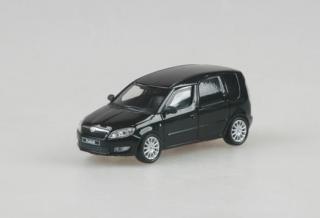 Škoda Roomster FL Praktik (2010) - Černá Magic Metalíza ABREX 1:43 (Modely z Německé distribuce!)