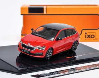 Škoda Scala, červená IXO 1:43