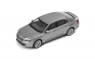 Škoda Superb III Šedá Business 1:43