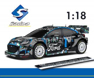 Solido Ford Puma Rally1 Hybrid Goodwood Festival of Speed 2021 - SOLIDO 1:18_