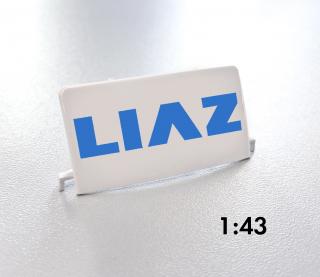 SPOJLER LIAZ 100/110 modré logo Liaz KADEN 1:43