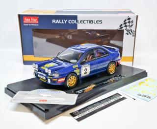 Subaru Impreza 555 #2 Rallye New Zealand with Decals 1:18