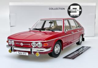 Tatra 613 (1979) červená Triple9 1:18 (Doskladněno)