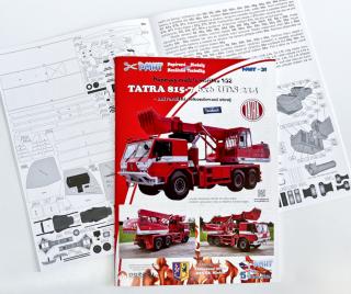 TATRA 815-7 6x6 UDS 214 - papírový model 1:53