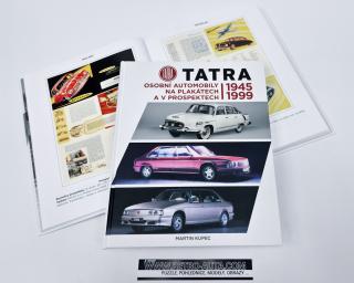 Tatra - osobní automobily na plakátech a v prospektech, 1945-1999 (JIŽ SKLADEM!)