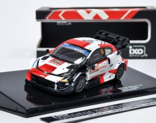 Toyota GR Yaris Rally1#18 T.Katsuta/A.Johnston WRC Rally Ypres 2022 IXO 1:43