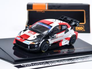 Toyota GR Yaris Rally1 Hybrid #17 S.Ogier/V.Landais Rallye Monte Carlo 2023 IXO 1:43