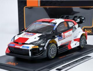 Toyota GR Yaris Rally1 Hybrid #33 E.Evans/S.Martin Rallye Finland 2023 IXO 1:18