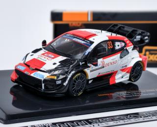 Toyota GR Yaris Rally1 Hybrid No.33 A.Evans/S.Martin Rally Croatia 2023 IXO 1:43