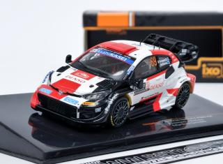 Toyota GR Yaris Rally1 Hybrid No.69 K.Rovanperä/J.Halttunen Rally Monte Carlo 2023 IXO 1:43