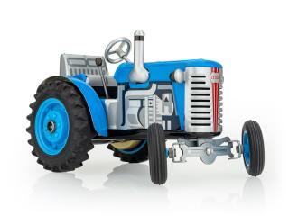 Traktor ZETOR SOLO modrý – plastové disky kol KOVAP