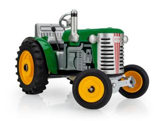 Traktor ZETOR SOLO zelený – kovové disky kol KOVAP