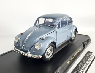 Volkswagen Beetle 1:18 - Modrá Metalíza