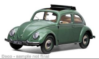Volkswagen Beetle 1950 - otevřená střecha - green Sun Star 1:12 (PŘEDOBJEDNÁVKA!!! Dostupnost bude upřesněna!!!)
