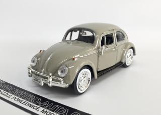 Volkswagen Beetle (1966) Béžová MOTORMAX 1:24