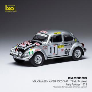 VOLKSWAGEN Käfer 1303 S #11 T.Fall / M.Wood Rally Portugal 1973 IXO 1:43