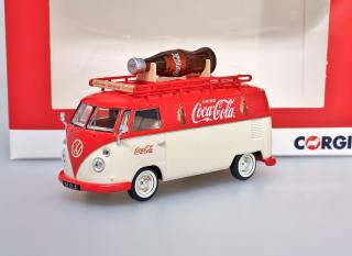 Volkswagen T1 Coca Cola Campervan - CORGI 1:43 (Opět skladem)