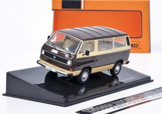 Volkswagen T3 Caravelle (1981) hnědá/béžová IXO 1:43