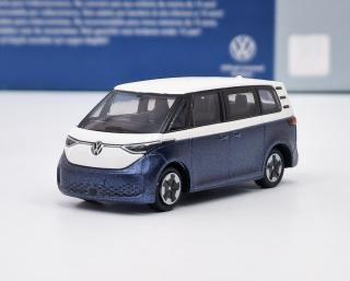 VW ID. Buzz People - white/dark blue metallic Rietze 1:87 (Měřítko 1:87!!! )