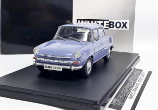 WhiteBox Škoda 1000 MB (1969) - Modrá 1:24