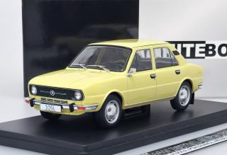 Whitebox Škoda 105 L (1976) Žlutá WHITEBOX 1:24