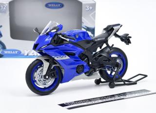 Yamaha YZF-R6 modrá WELLY 1:12