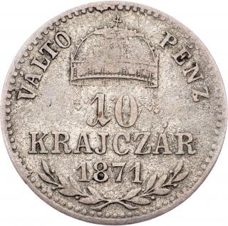 10 Krejcar 1871