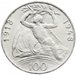 100 Koruna 1948, 30. výročí vzniku ČSR