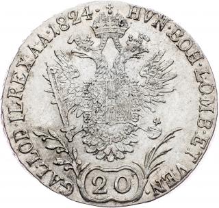 20 Krejcar 1824